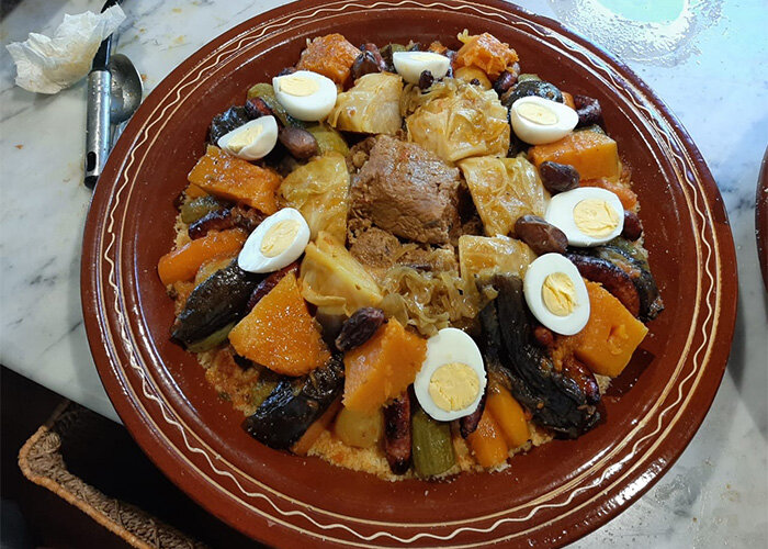 Cuisine plat couscous